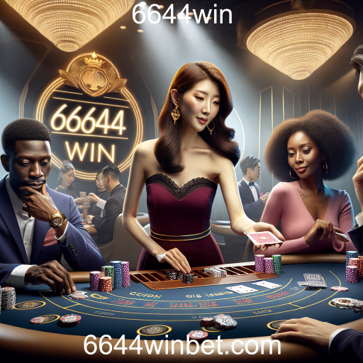 A Experiência do Cassino ao Vivo no 6644win